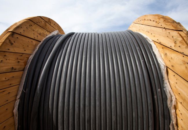 Geralmente aéreos, a energia é transportada pelos cabos até seu destino